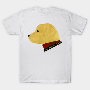 Preppy Golden Retriever - Tartan Plaid T-Shirt